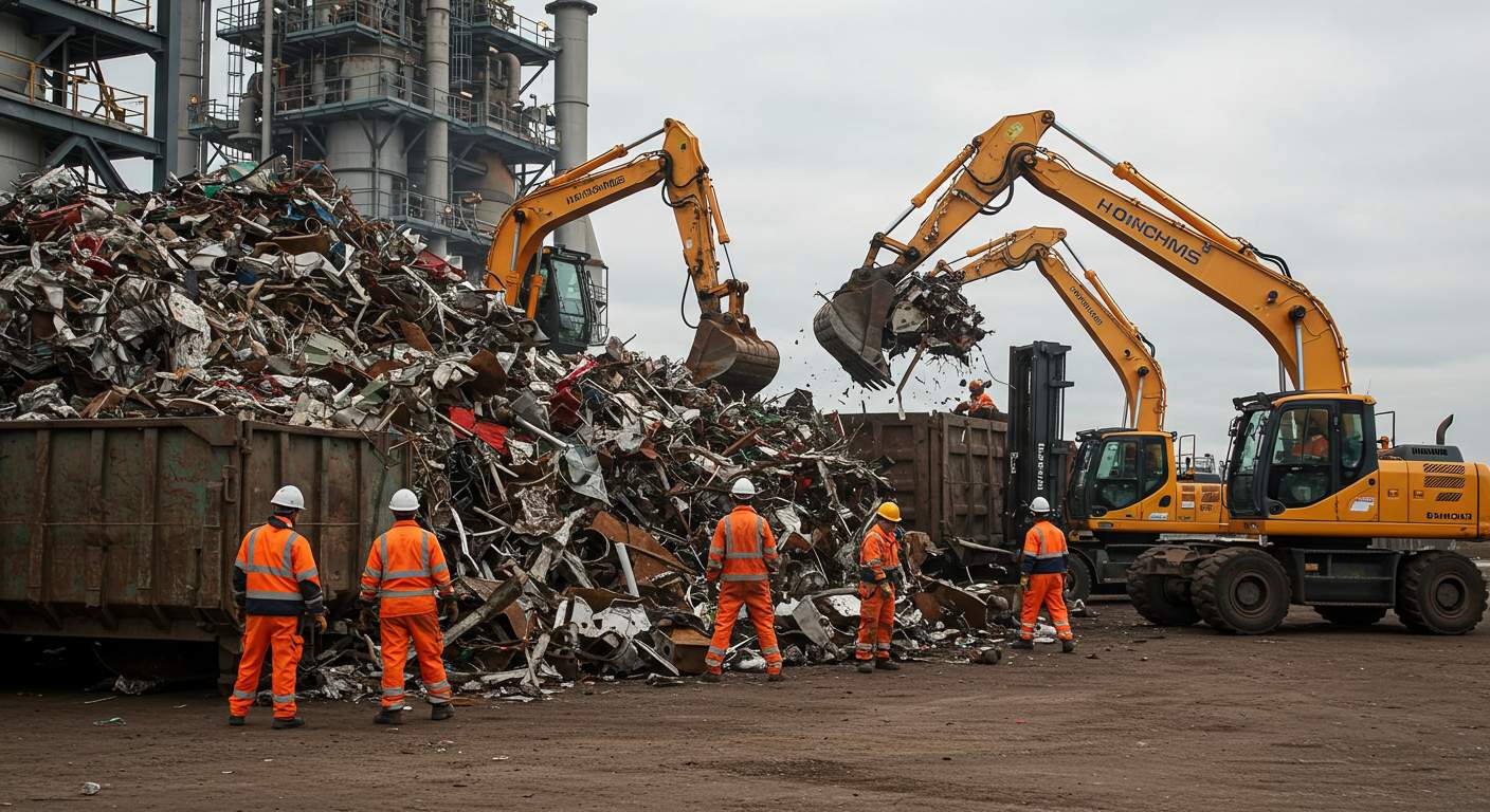 Вывоз металлолома с энергетических предприятий Вывоз металлолома с энергетических предприятий