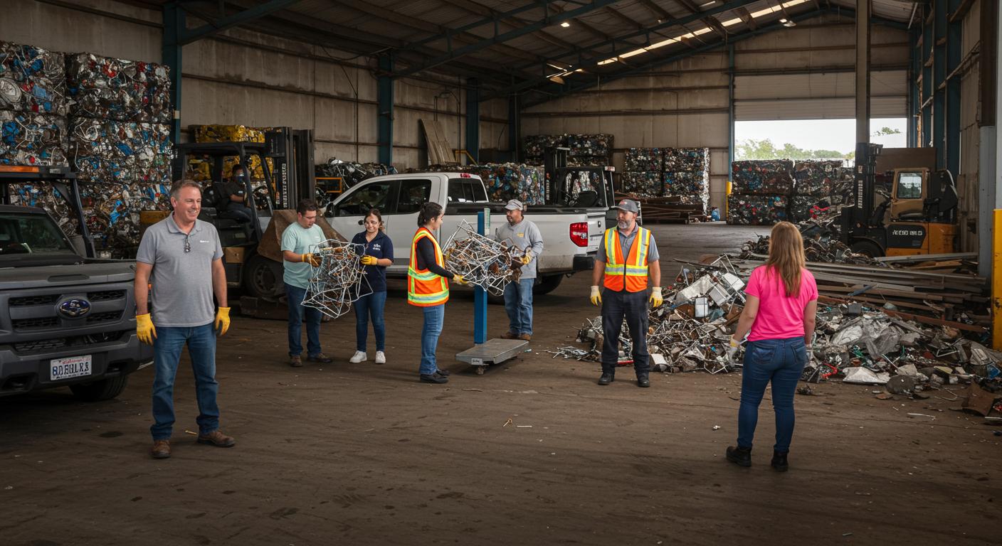 Приём металлолома у физических лиц
