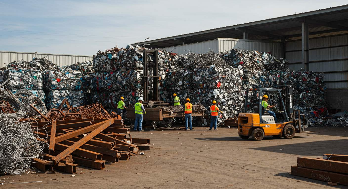 Приём металлолома у юридических лиц