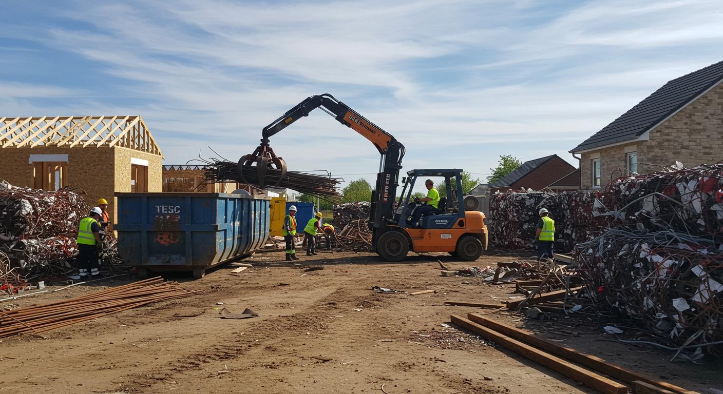 Вывоз металлолома с жилых строительных объектов