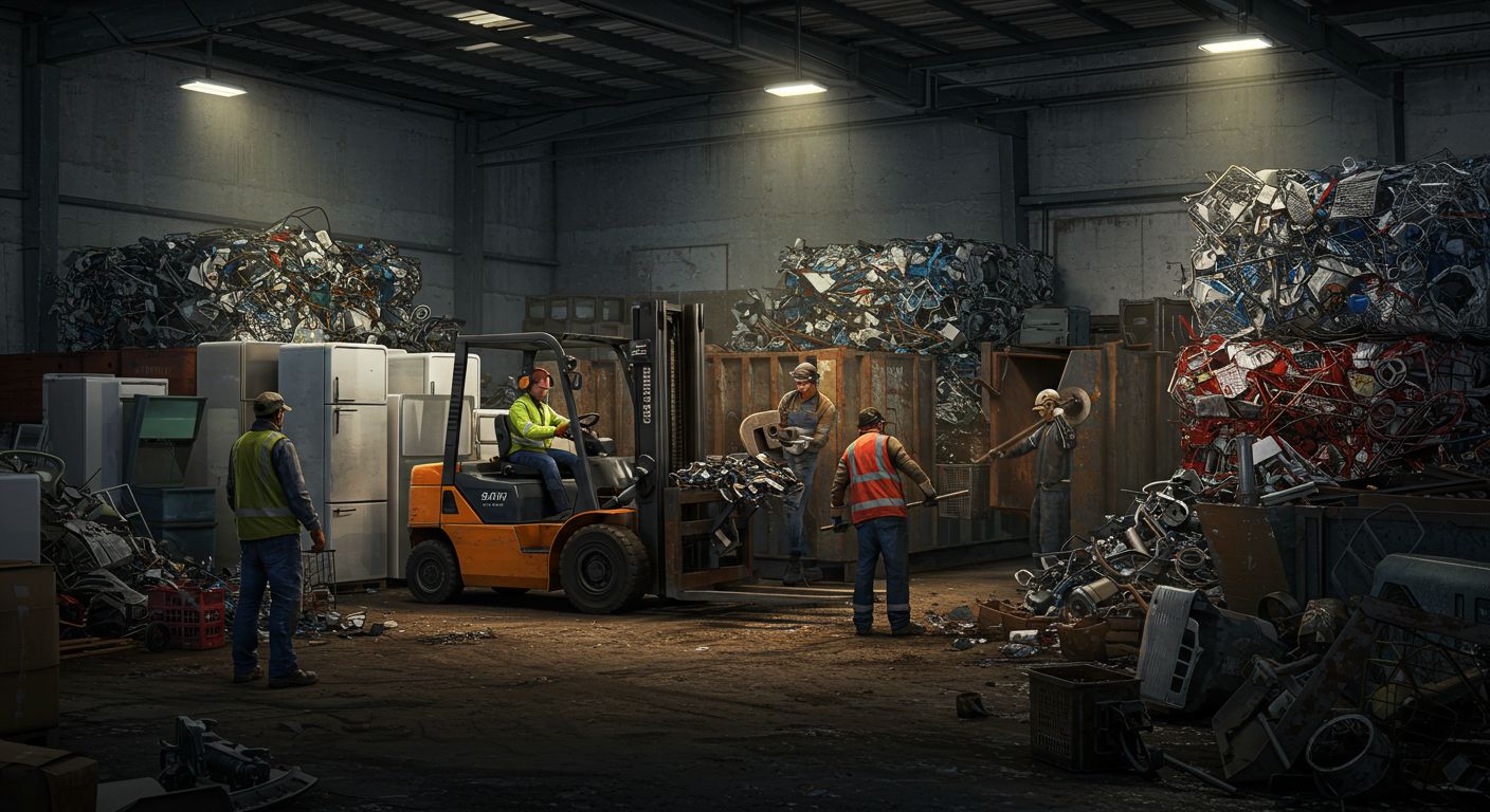 Круглосуточный приём металлолома