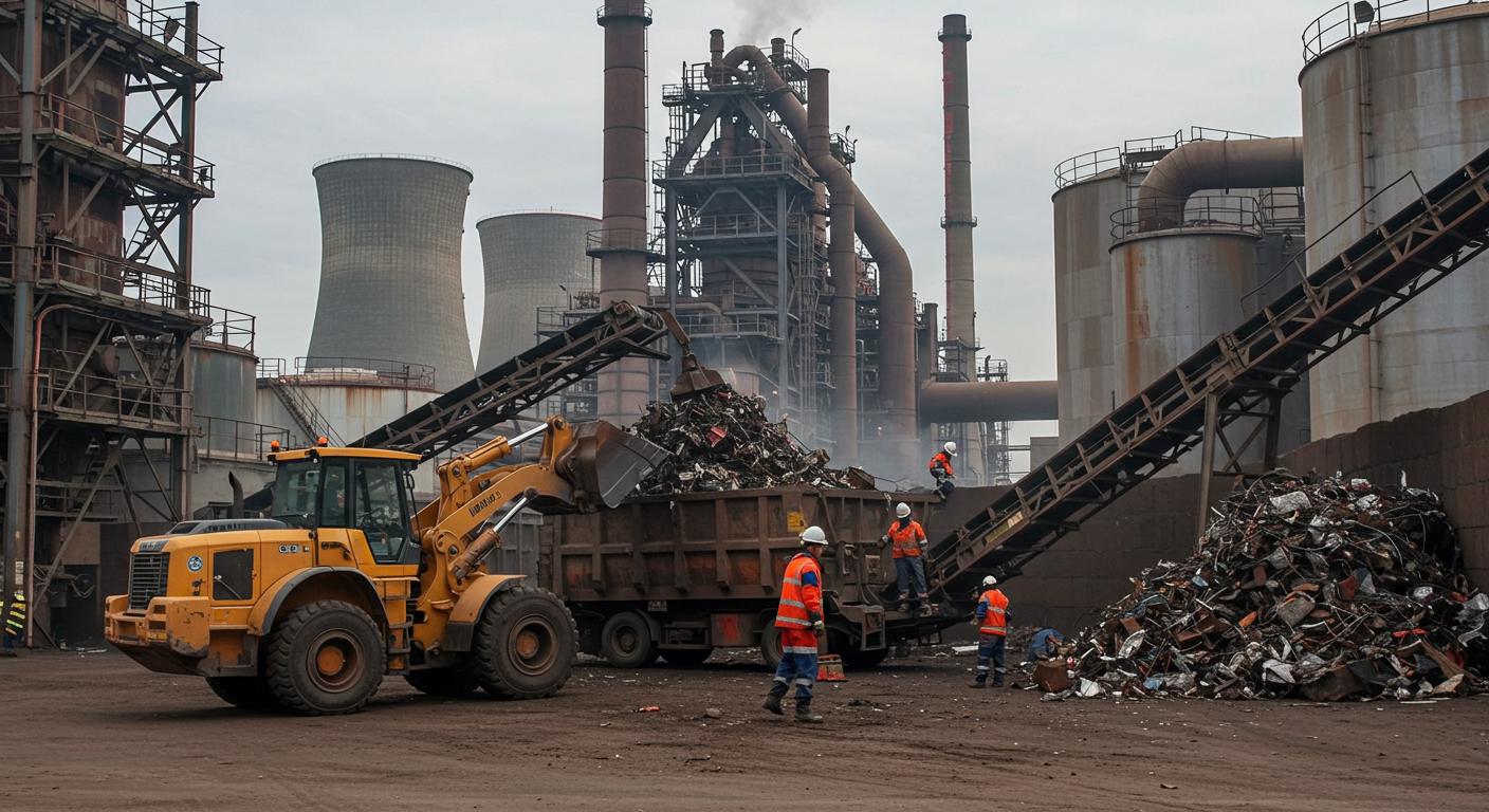 Вывоз металлолома с металлургических заводов Вывоз металлолома с металлургических заводов