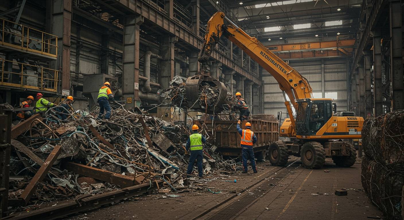 Вывоз металлолома с электроэнергетических объектов
