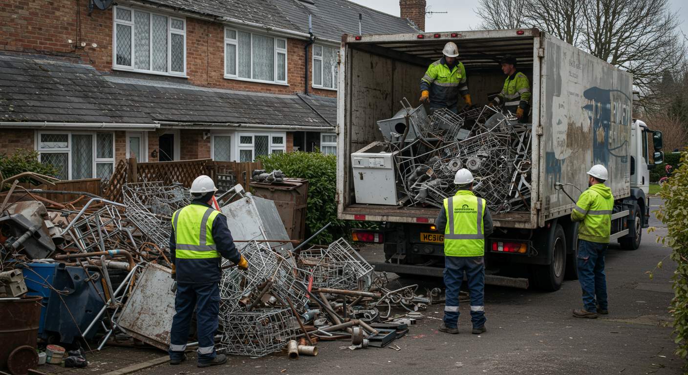 Вывоз металлолома с частных домов
