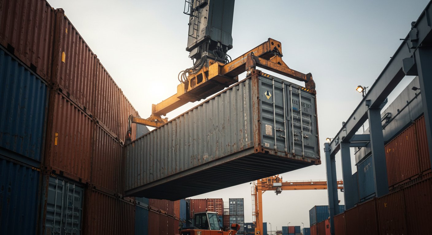 Вывоз металлических контейнеров