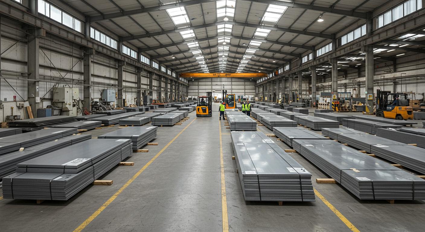 Прием нержавеющих листов