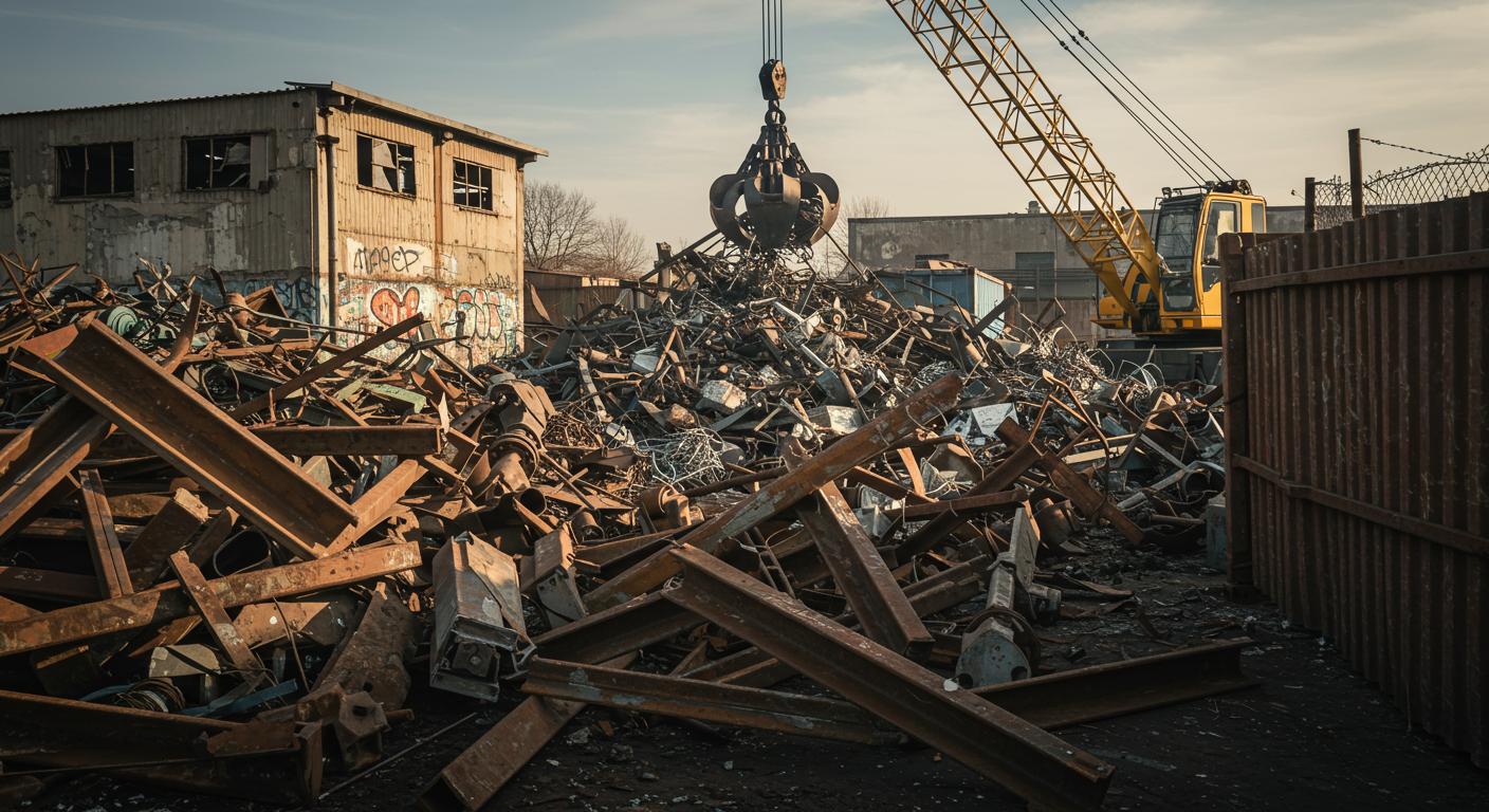 Вывоз чугунного и стального лома