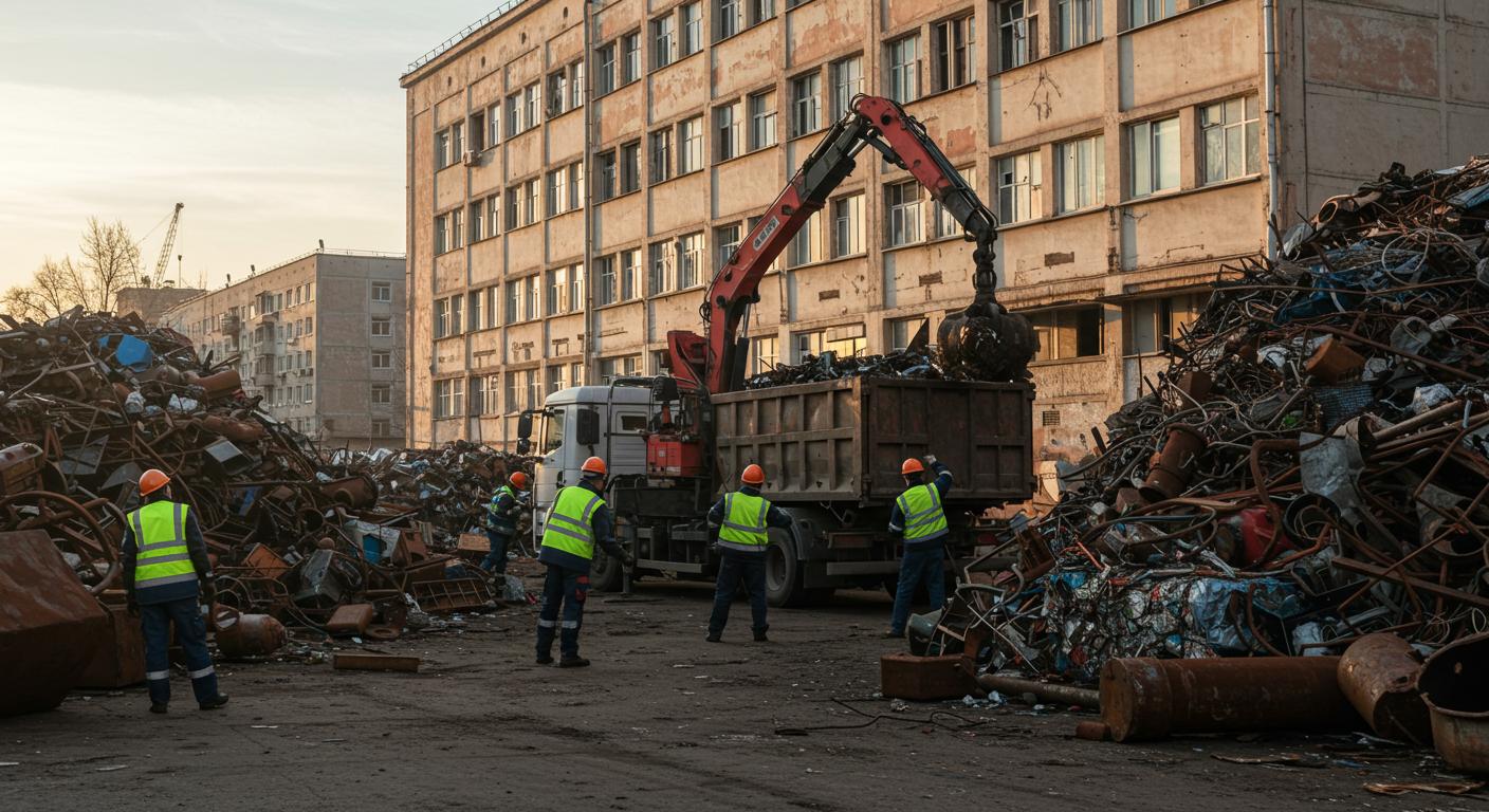 Вывоз металлолома по Москве и области