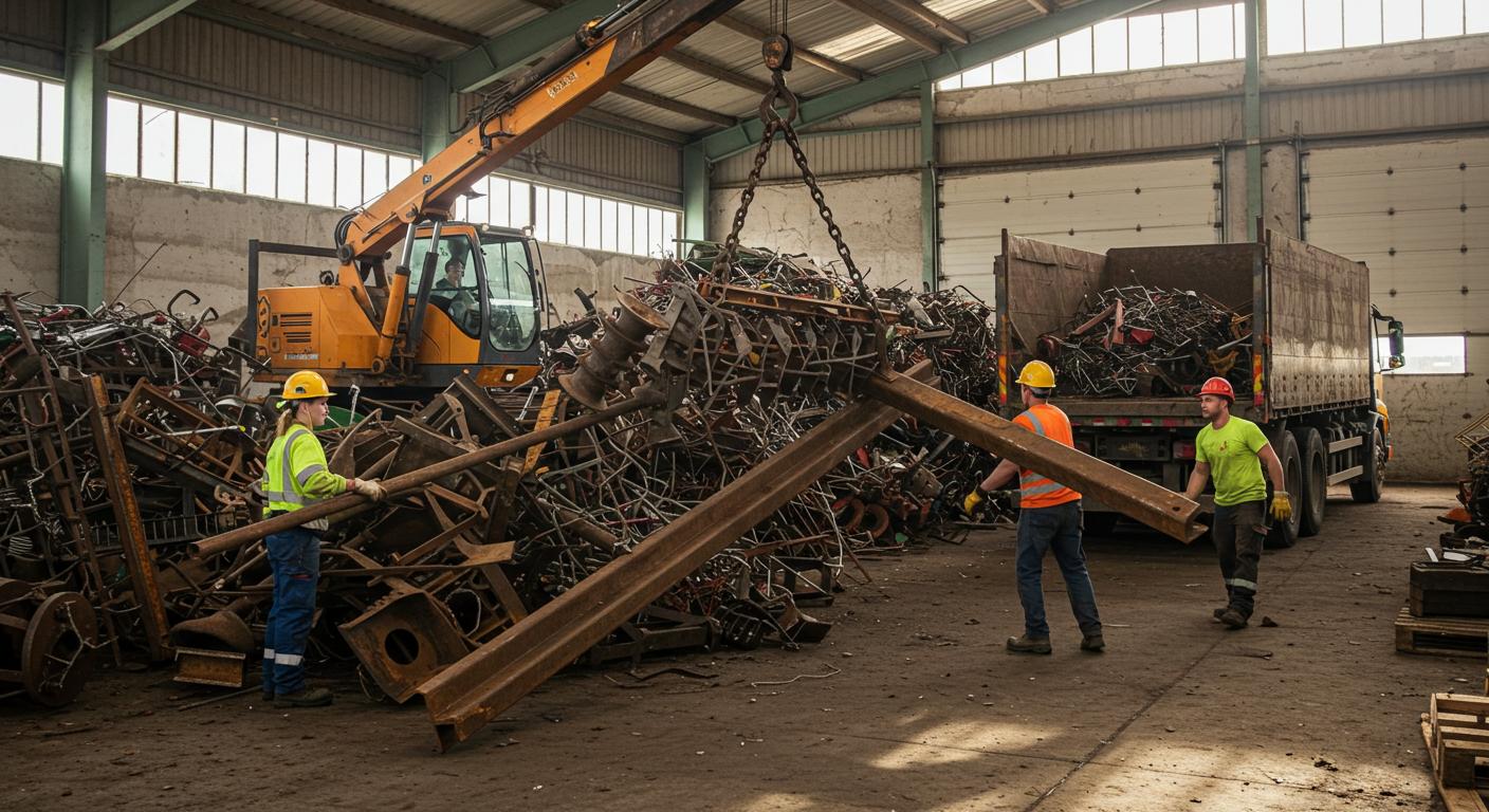 Вывоз металлолома с сельскохозяйственных складов Вывоз металлолома с сельскохозяйственных складов