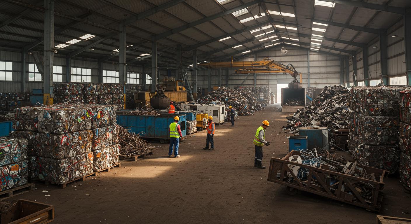 Приём черного металлолома