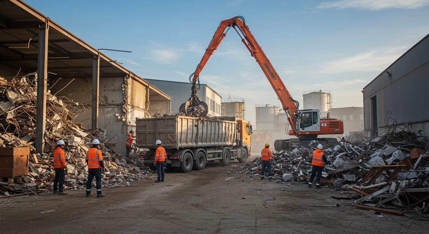 Вывоз металлолома под ключ Вывоз металлолома под ключ