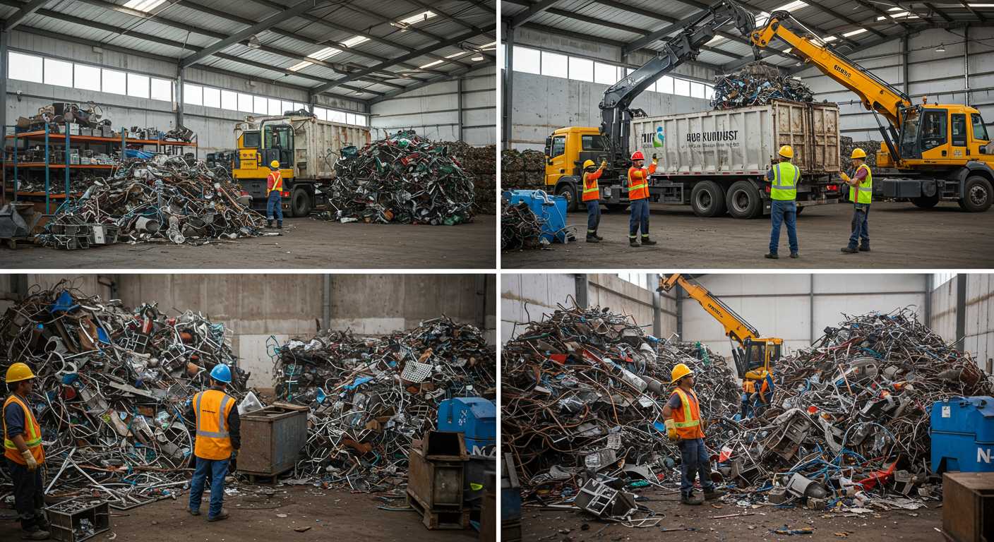 Преимущества вывоза металлолома на заказ