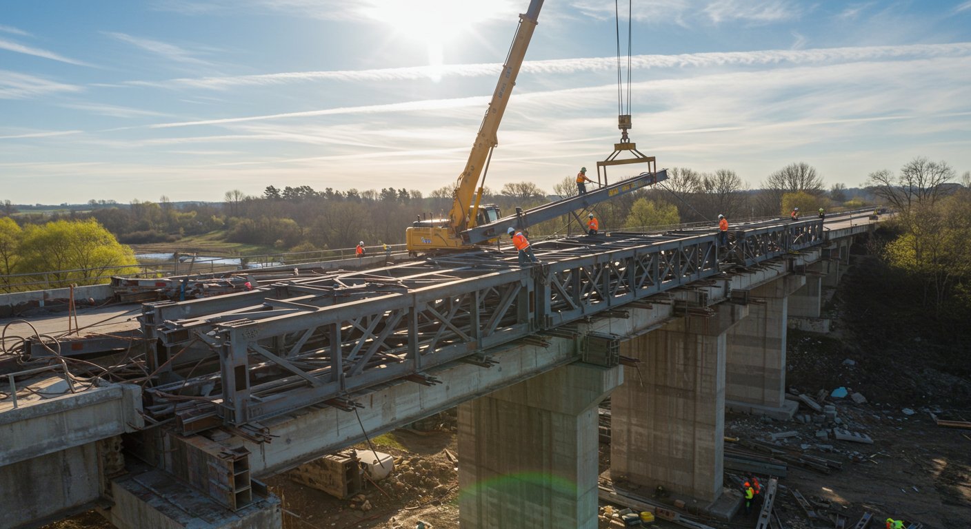 Вывоз металлических балок и конструкций