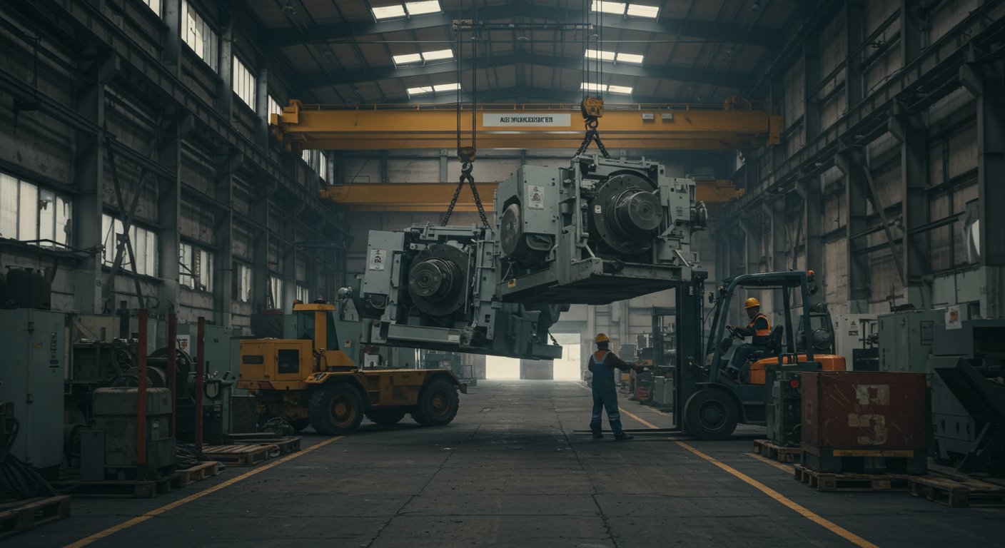 Вывоз старого оборудования и станков Вывоз старого оборудования и станков