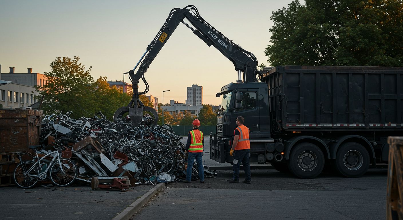Вывоз металлолома в удобное время