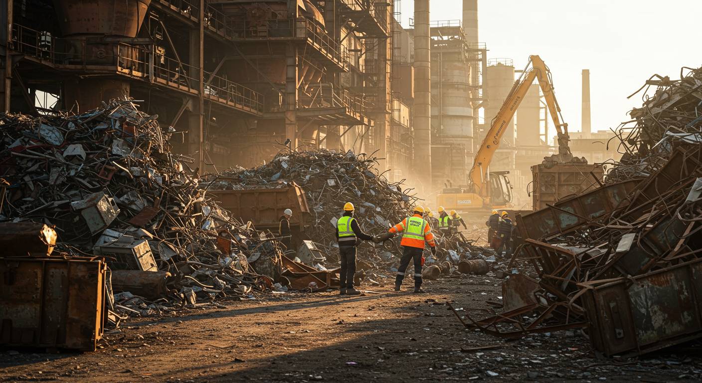 Вывоз металлолома после ликвидации предприятий Вывоз металлолома после ликвидации предприятий