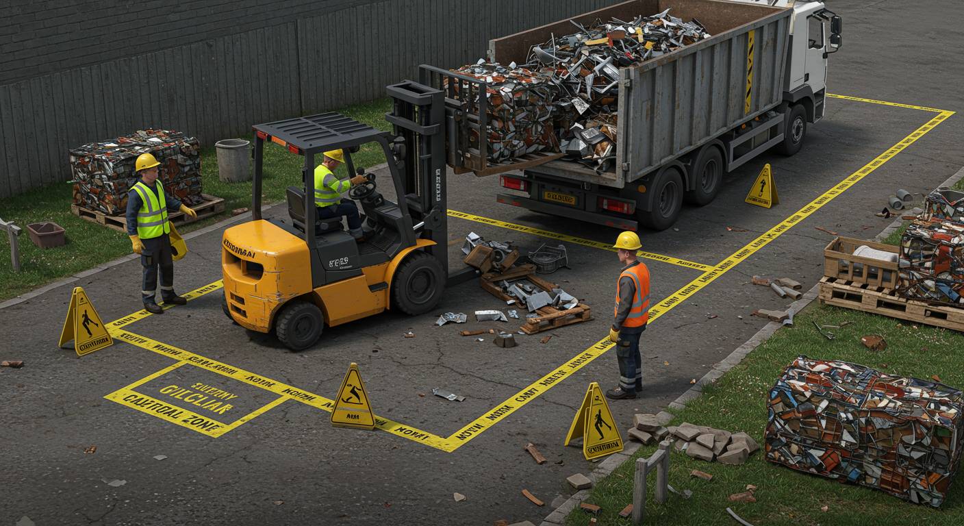 Безопасный вывоз металлолома