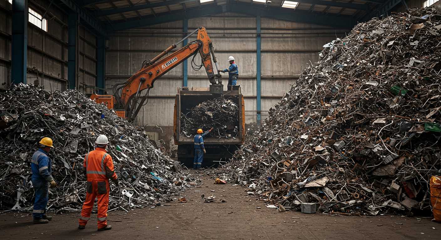 Вывоз нержавеющего металлолома с промышленных объектов