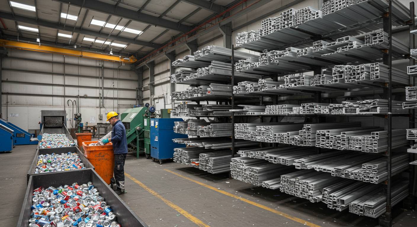 Приём алюминиевых банок и профилей