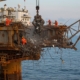 Демонтаж металлолома на нефтедобывающих платформах