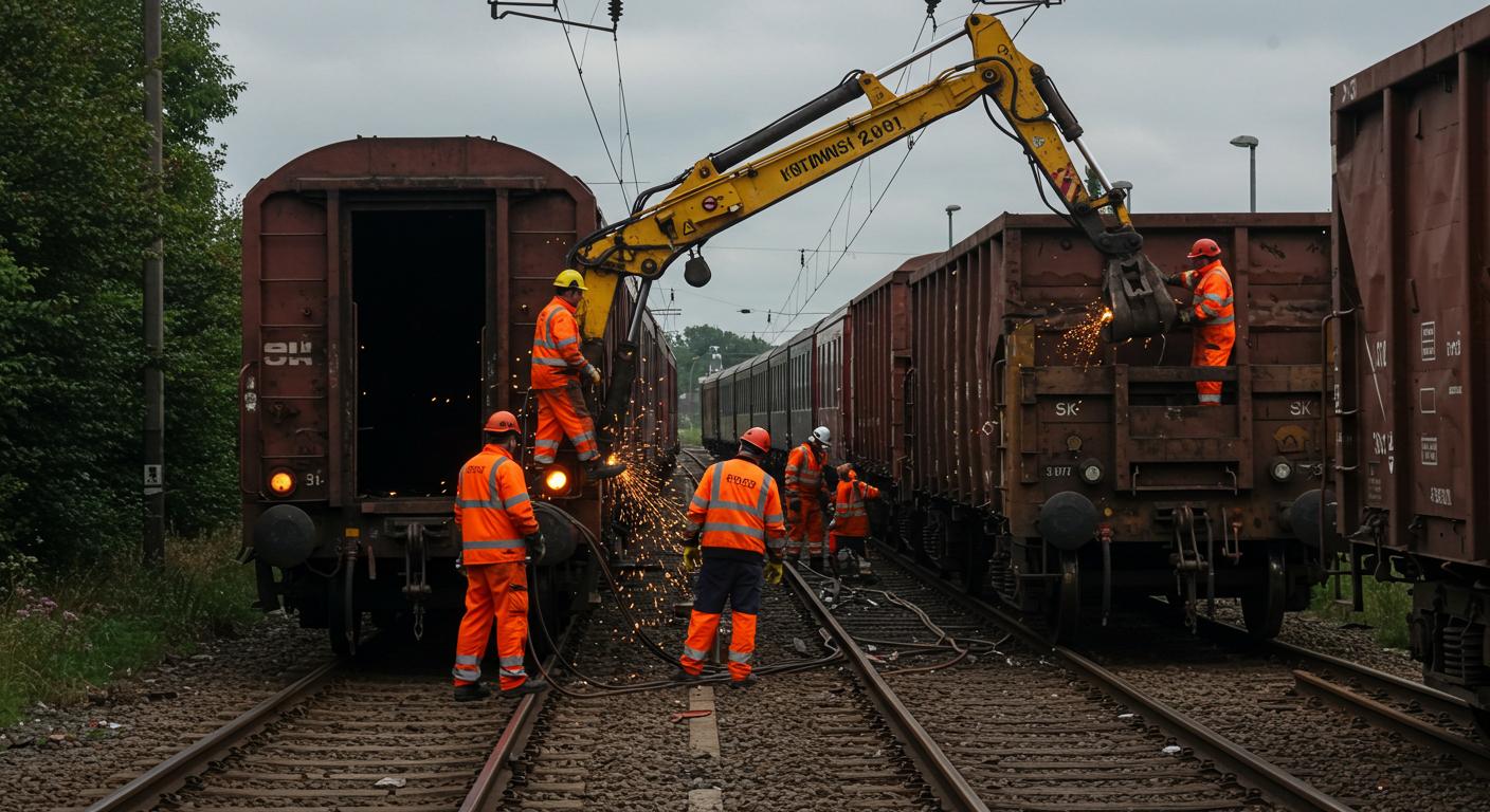 Вывоз металлолома с железнодорожного транспорта