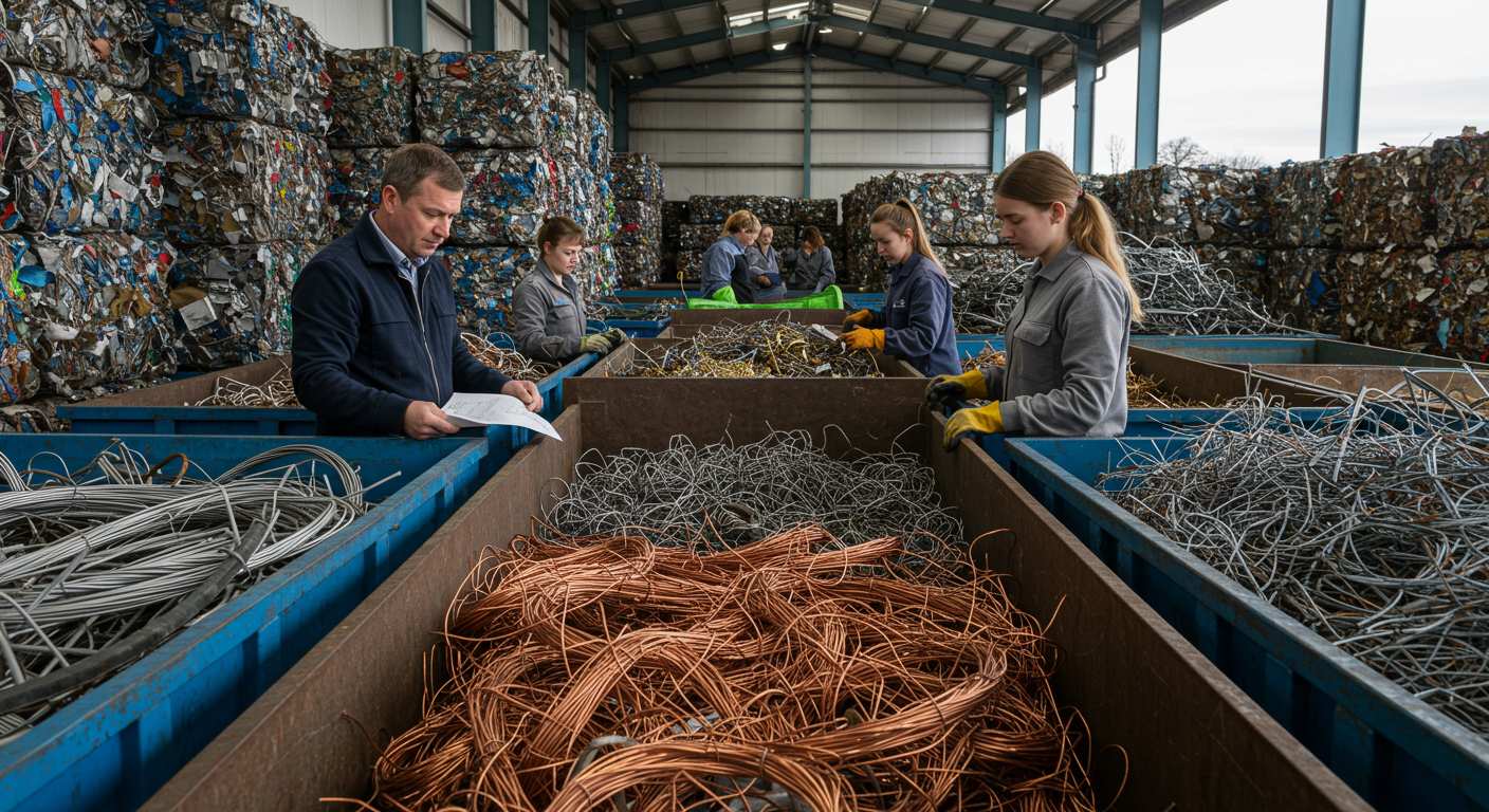 Приём цветных металлов с предприятия