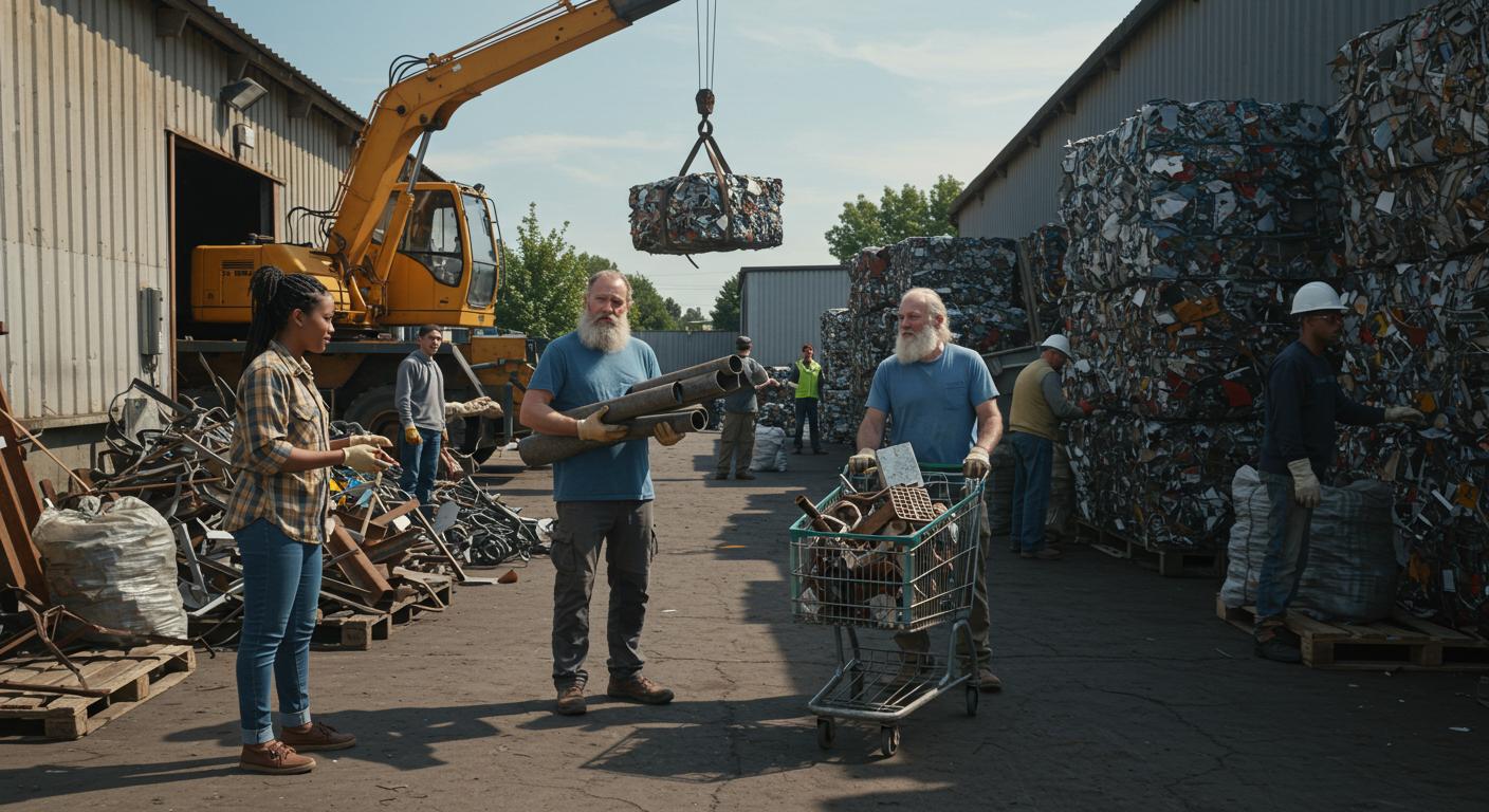 Приём металлолома от населения Приём металлолома от населения