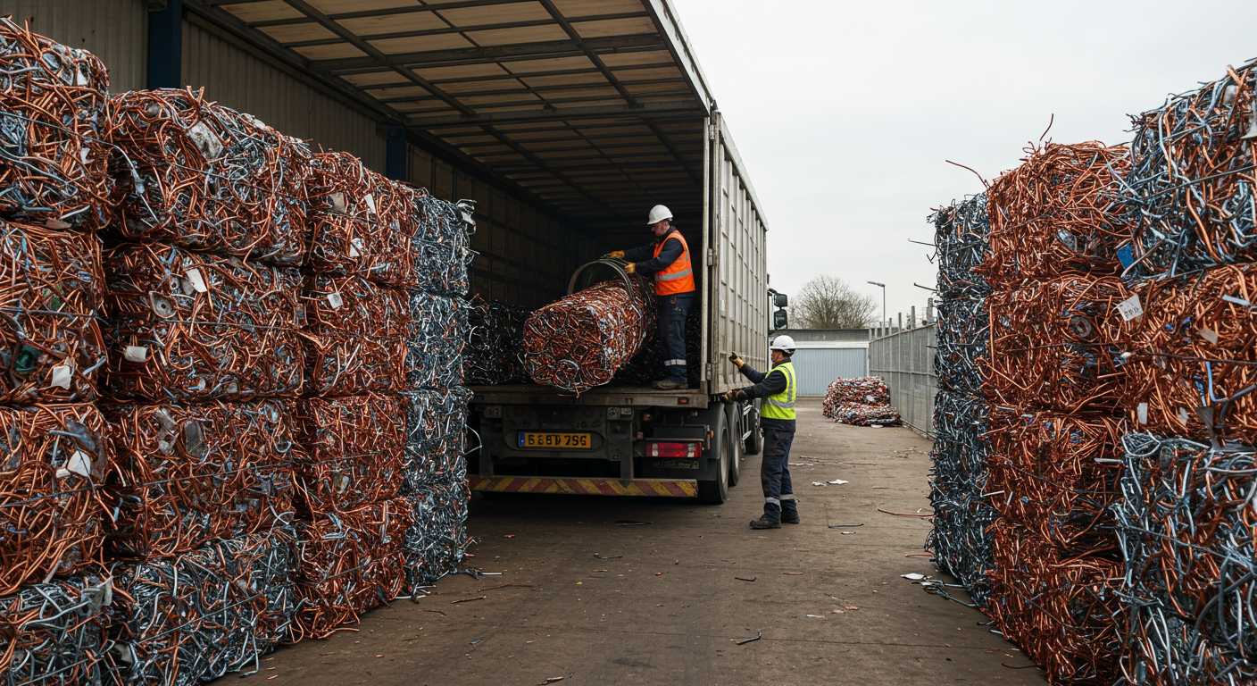 Приём кабельного металлолома с изоляцией