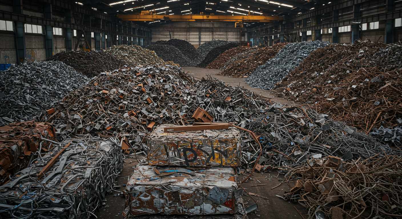 Прием промышленного металлолома оптом
