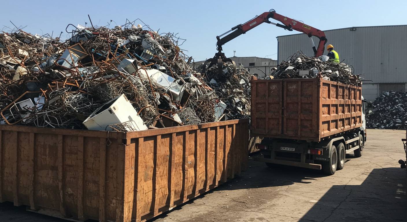 Приём металлического лома с доставкой