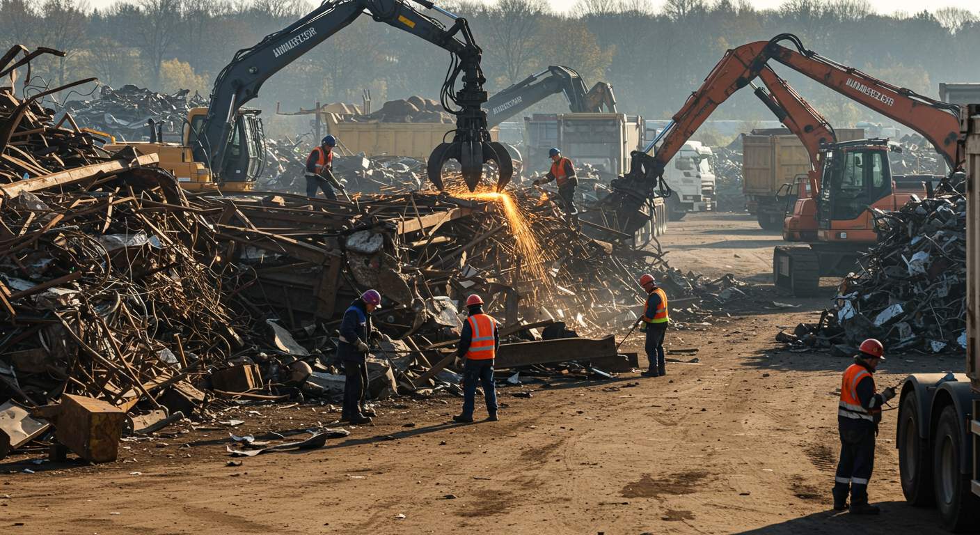 Комплексный демонтаж и вывоз металлолома Комплексный демонтаж и вывоз металлолома