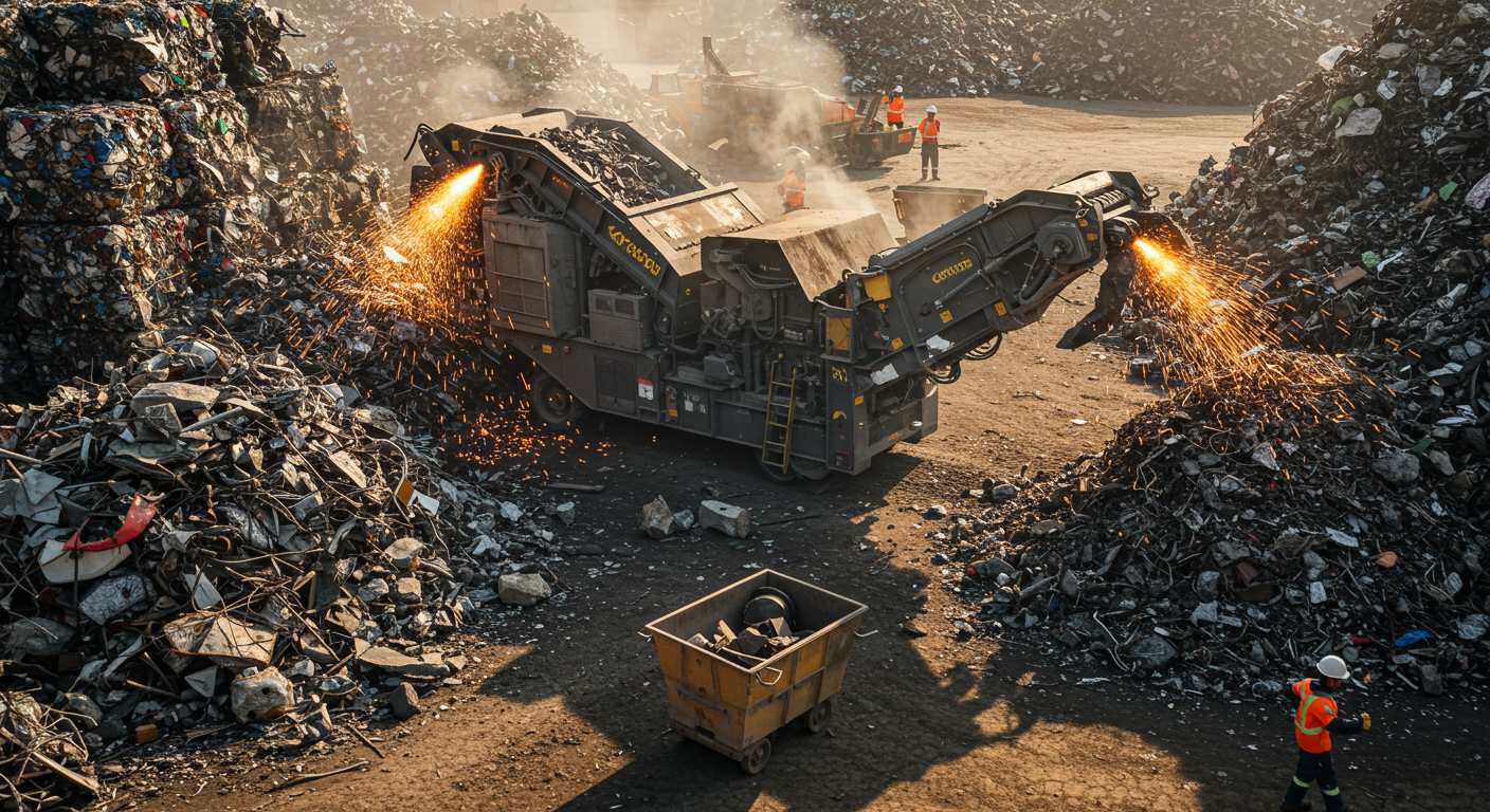Приём металлических отходов в переработку