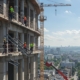 Удаление стальных конструкций с высотных зданий