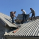 Удаление кровельных металлических покрытий