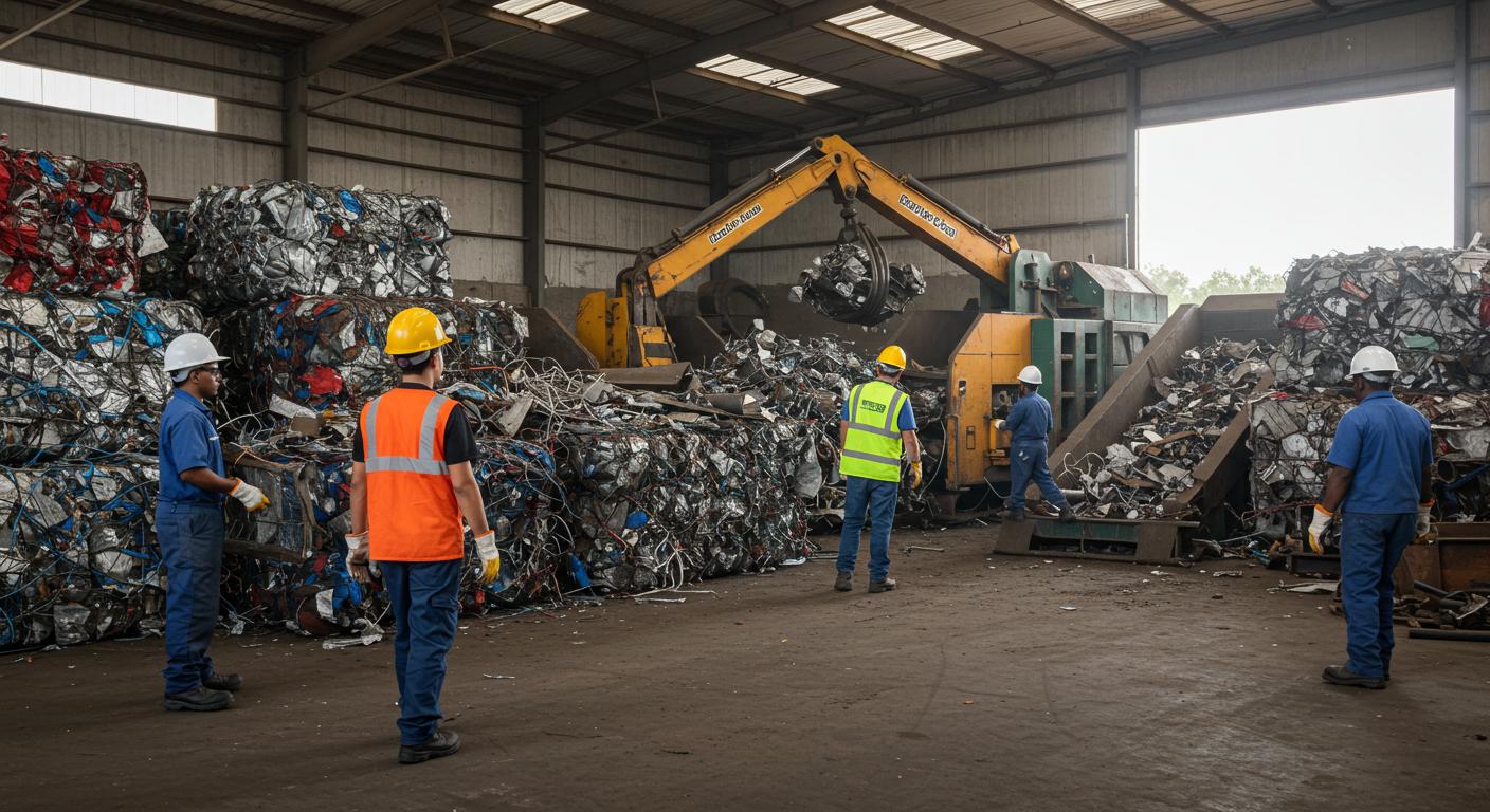 Приём металлического лома от организаций