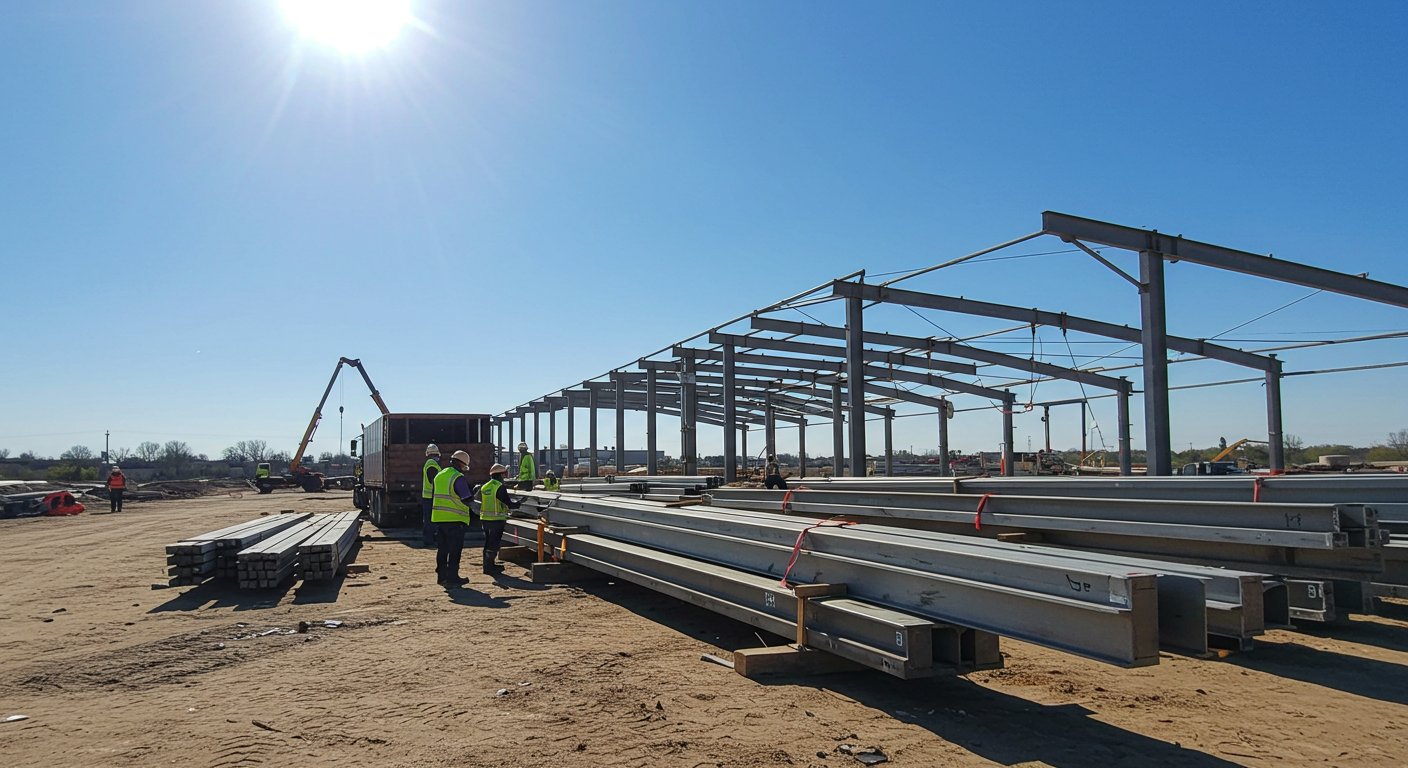 Прием балок из нержавеющей стали