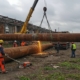 Демонтаж старых трубопроводов