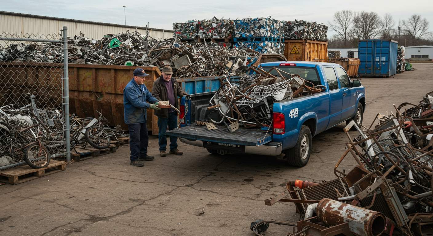 Приём металлолома у частных лиц