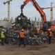 Вывоз металлолома в виде металлических плит с строительных площадок