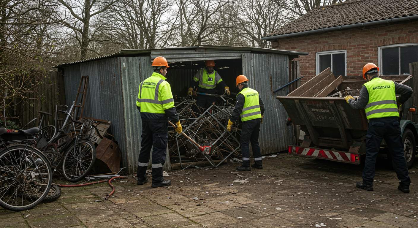 Вывоз металлического лома из частного дома Вывоз металлического лома из частного дома