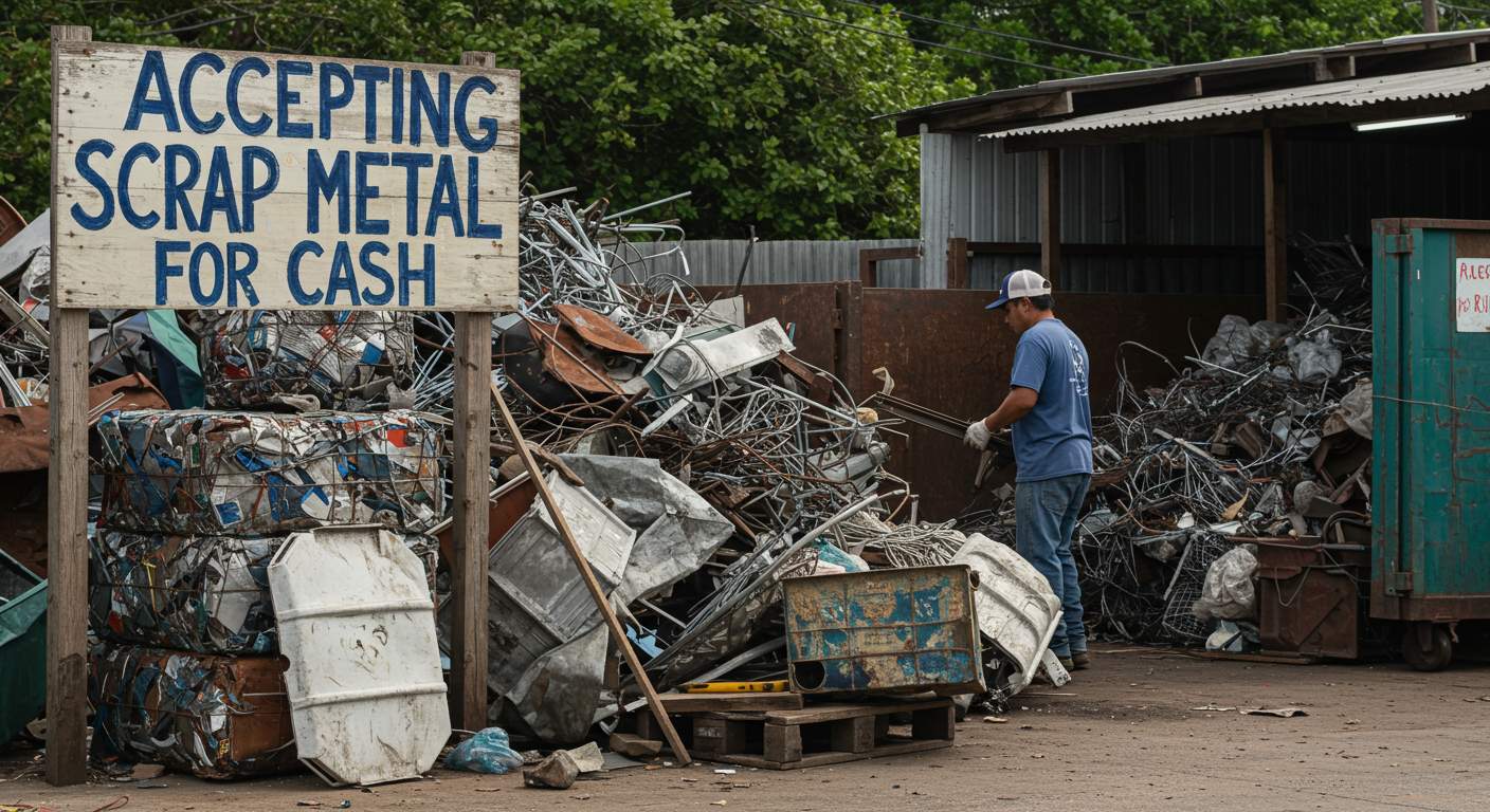 Приём металлического лома за наличные