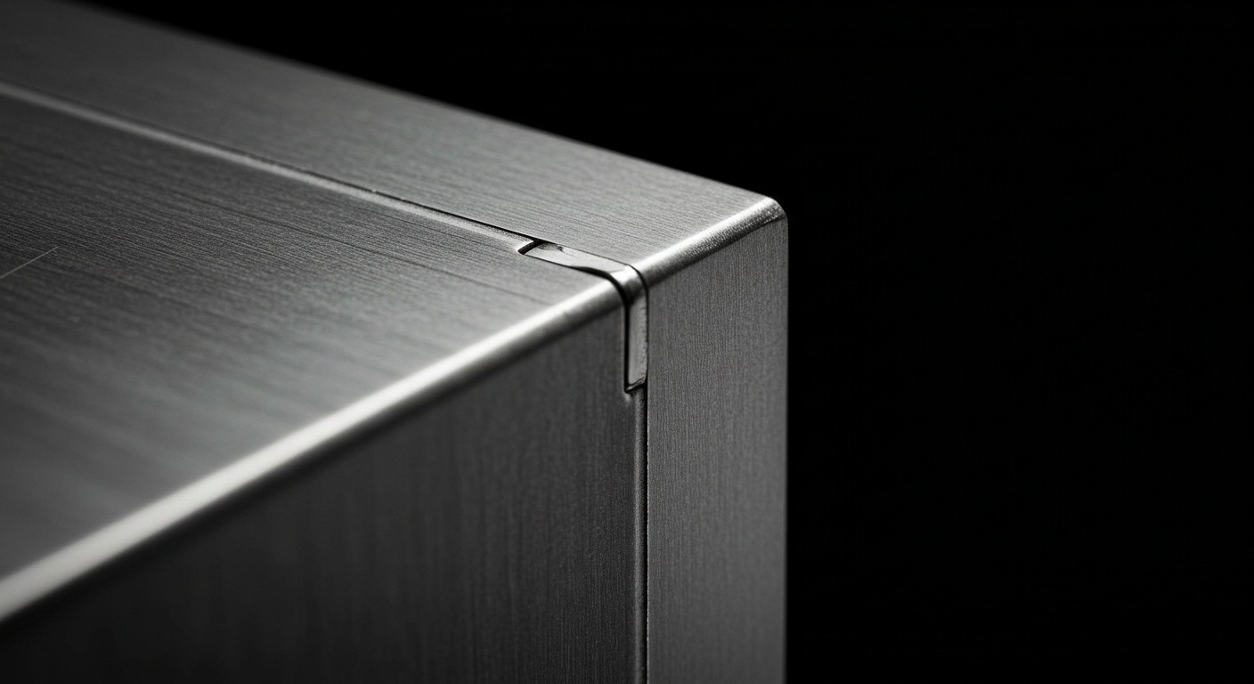 Прием металлического уголка