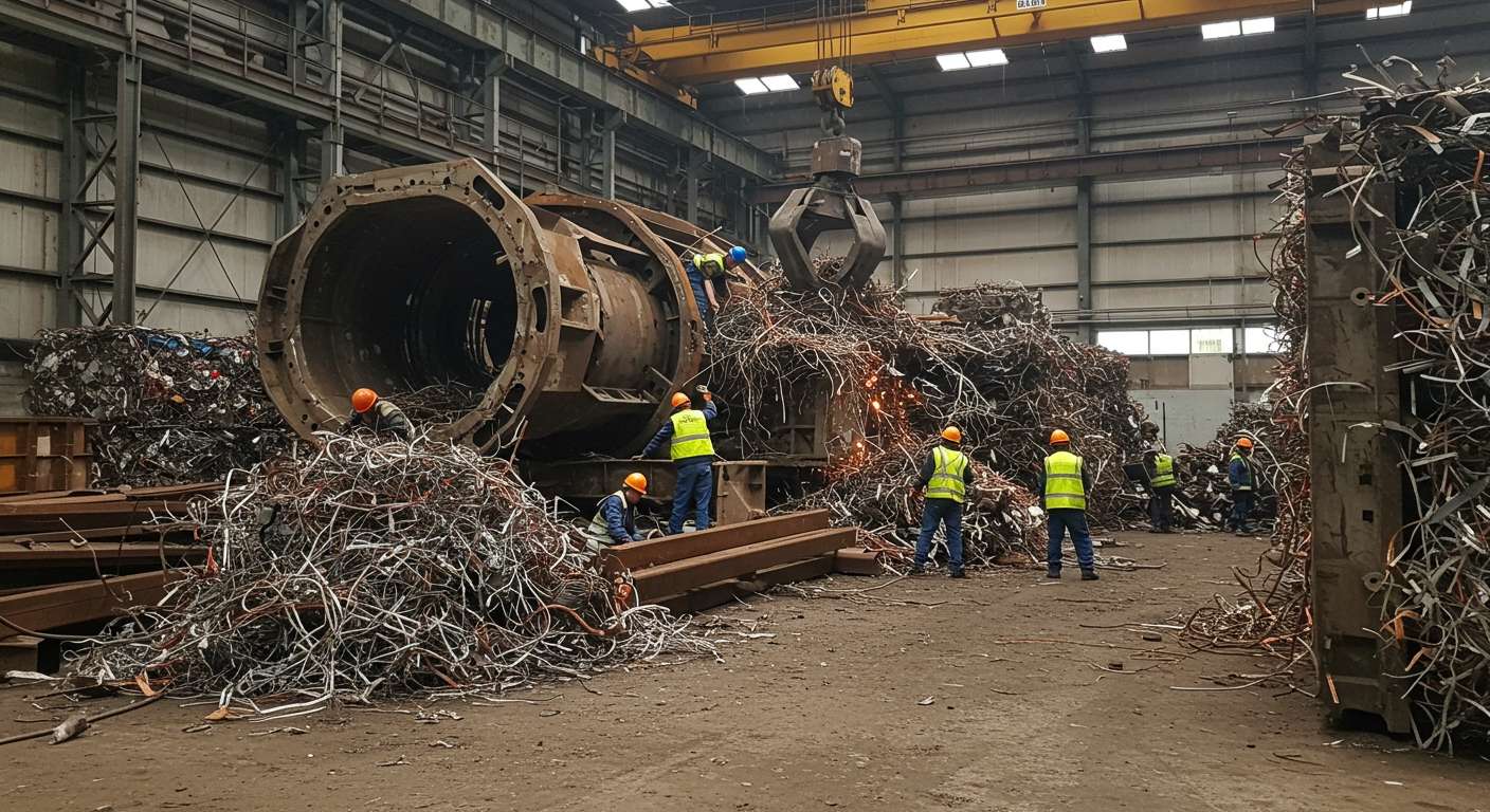 Вывоз металлических отходов после демонтажа техники Вывоз металлических отходов после демонтажа техники