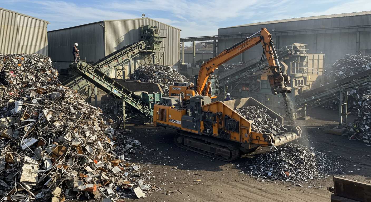 Демонтаж нержавеющего металлолома на производстве