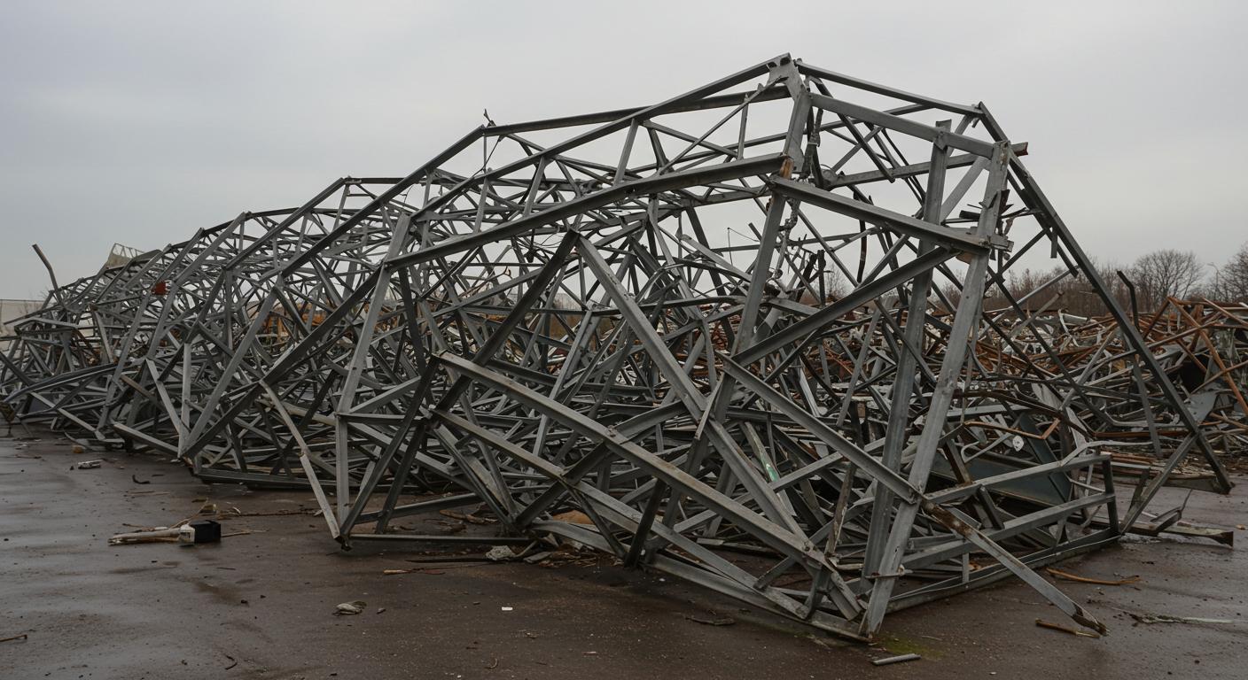 Прием поврежденных металлических конструкций