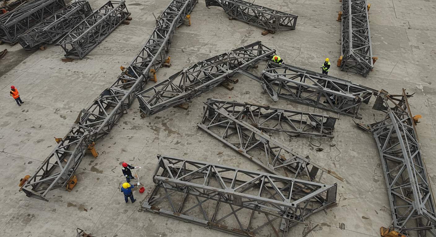Прием поврежденных металлических конструкций