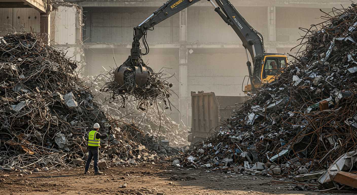 Организованный вывоз металлолома с промышленных площадок Вывоз металлолома для строительных нужд с промышленных площадок