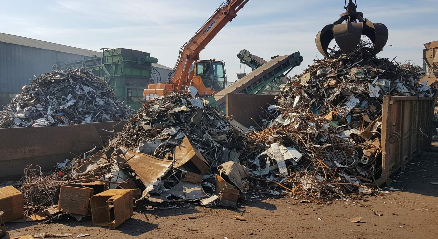 Вывоз металлолома для производства листового металла