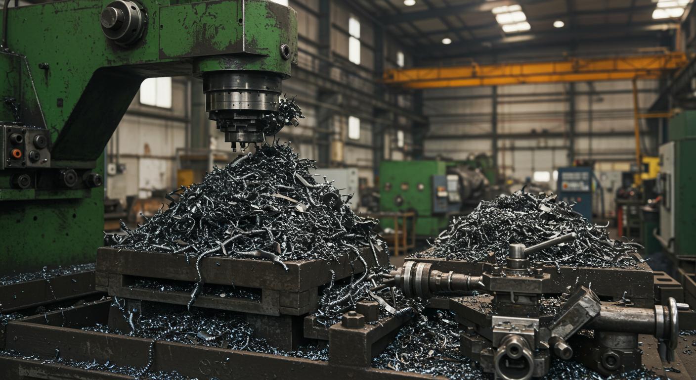 Прием металлолома токарных и фрезерных станков