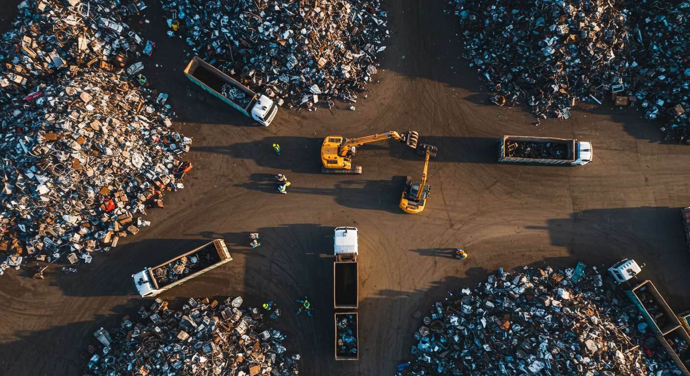 Вывоз металлолома с утилизацией промышленных отходов